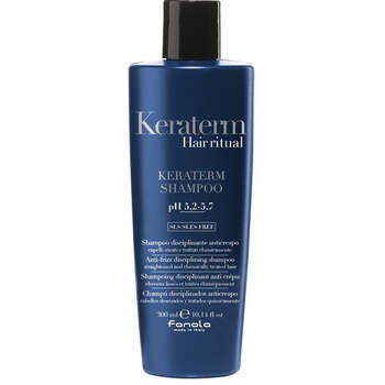 Keraterm Shampoo - Vyživujúci a hydratujúci šampón pre narovnané a chemicky ošetrené vlasy